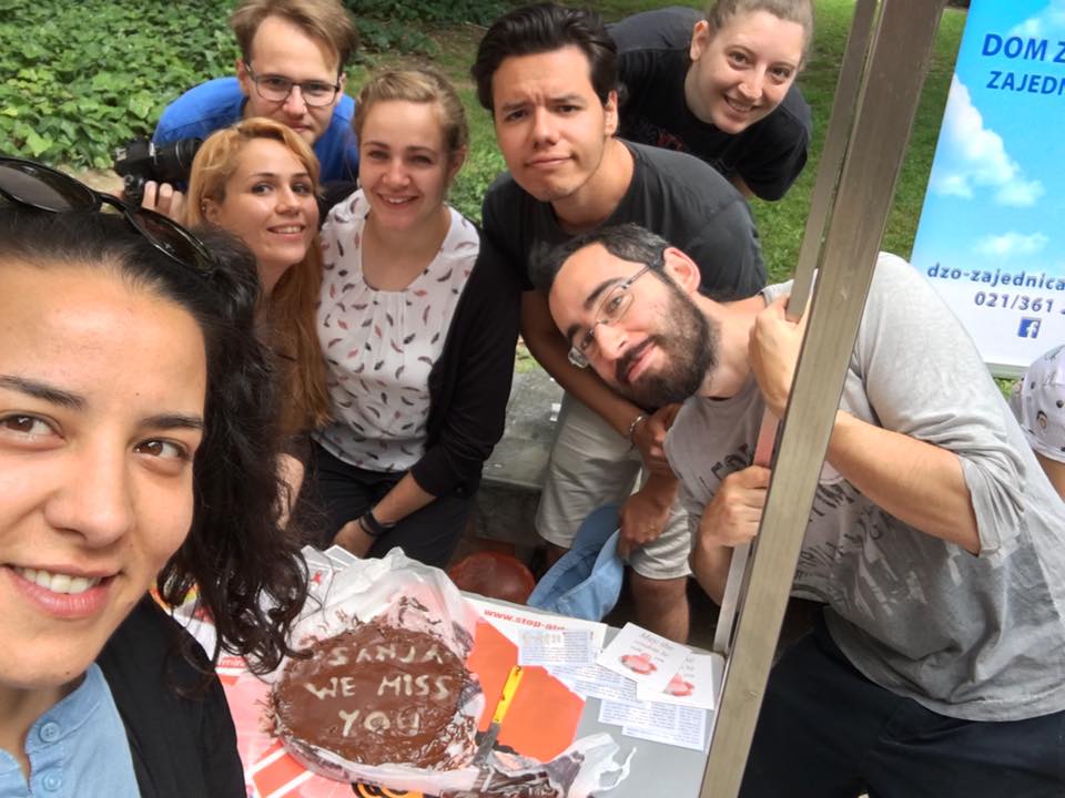 Tracy, Service Volontaire Européen en Croatie