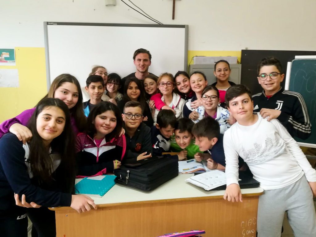 Nicolas, SVE en Sicile
