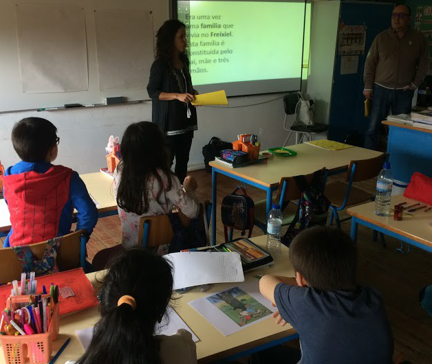 Adèle et Alessandra, Service Volontaire Européen, au Portugal