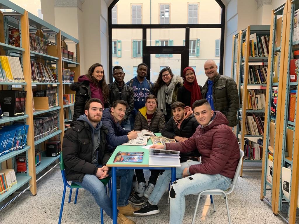 Hélène, stagiaire en Italie