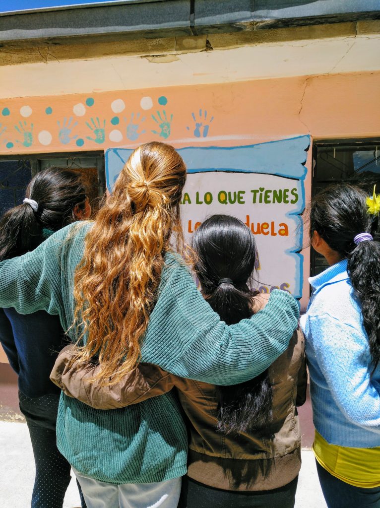 Celia, EU Aid Volunteers in Bolivia