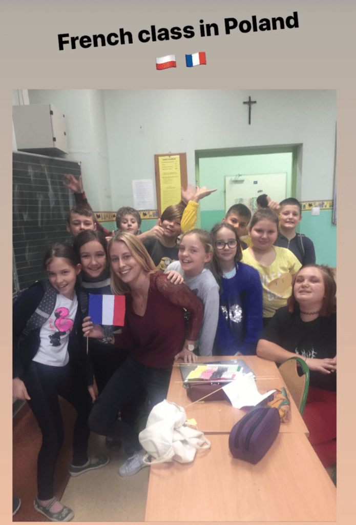 Louise, Service civique en Pologne