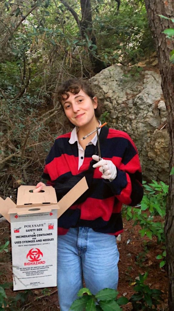Axelle, Corps Européen de Solidarité de 9 mois, en Croatie
