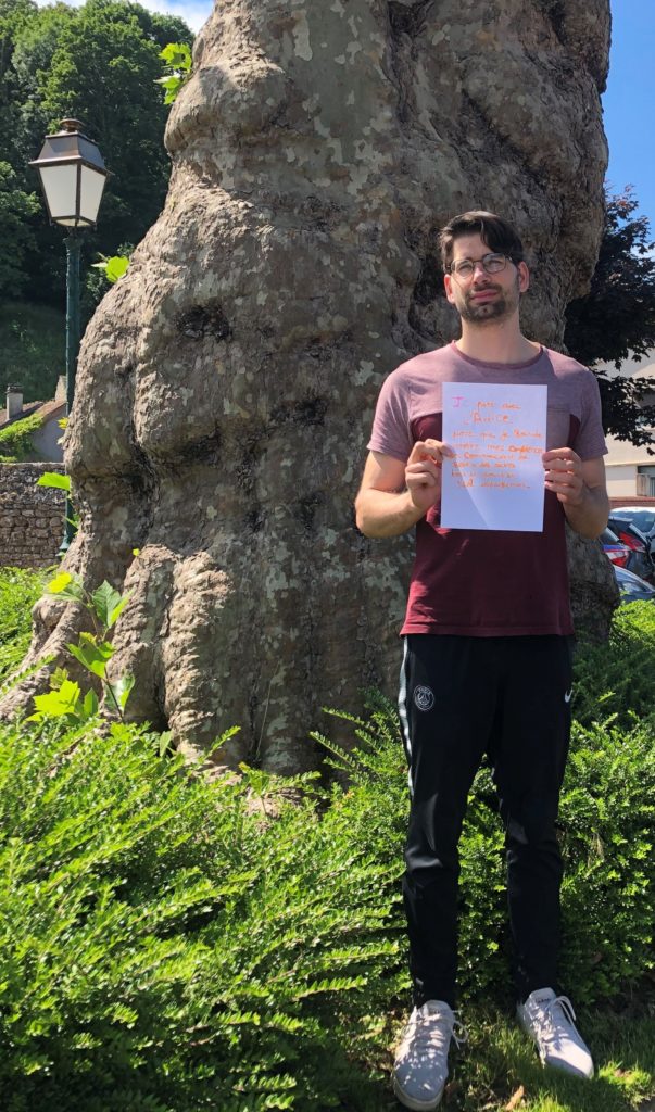 François, en Corps Européen de Solidarité en Espagne