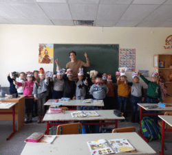 cours de français armenie volontariat école