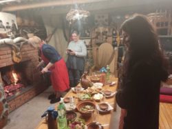 Le Supra : repas traditionnel historique géorgien, organisé par notre partenaire