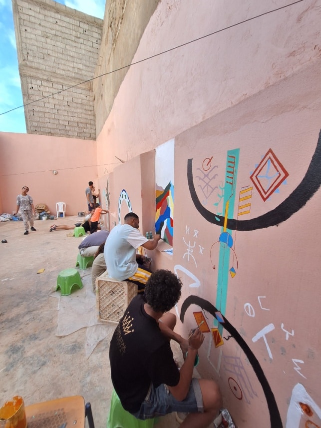 Atelier fresque