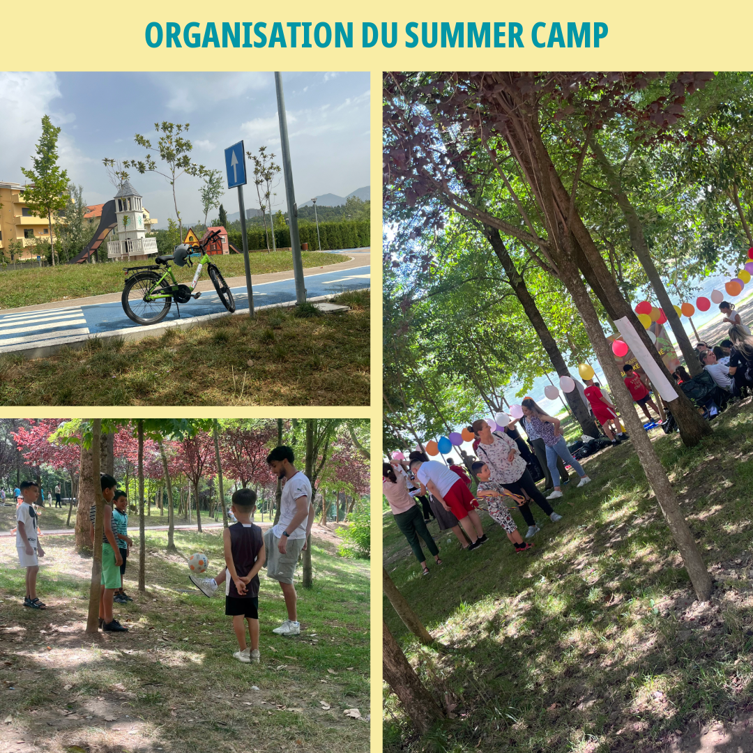 Organisation du summer camp