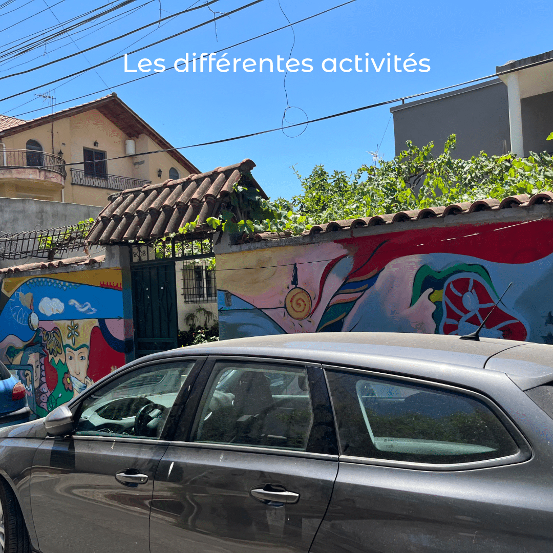 Les différentes activités
