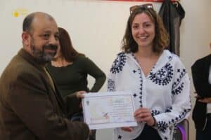 Claudia en volontariat au Maroc