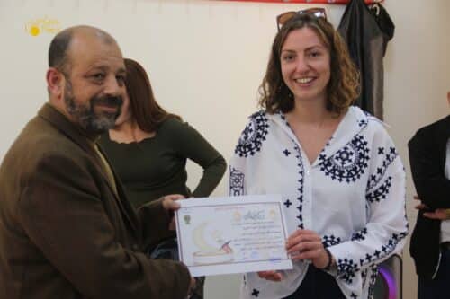 Claudia en volontariat au Maroc